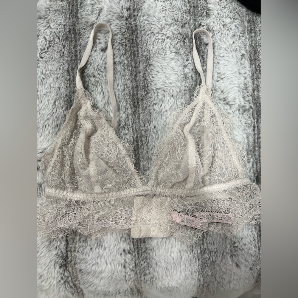 White/Gray Lacie Bralette